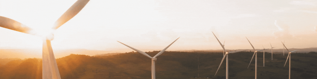 gif of wind turbines spinning